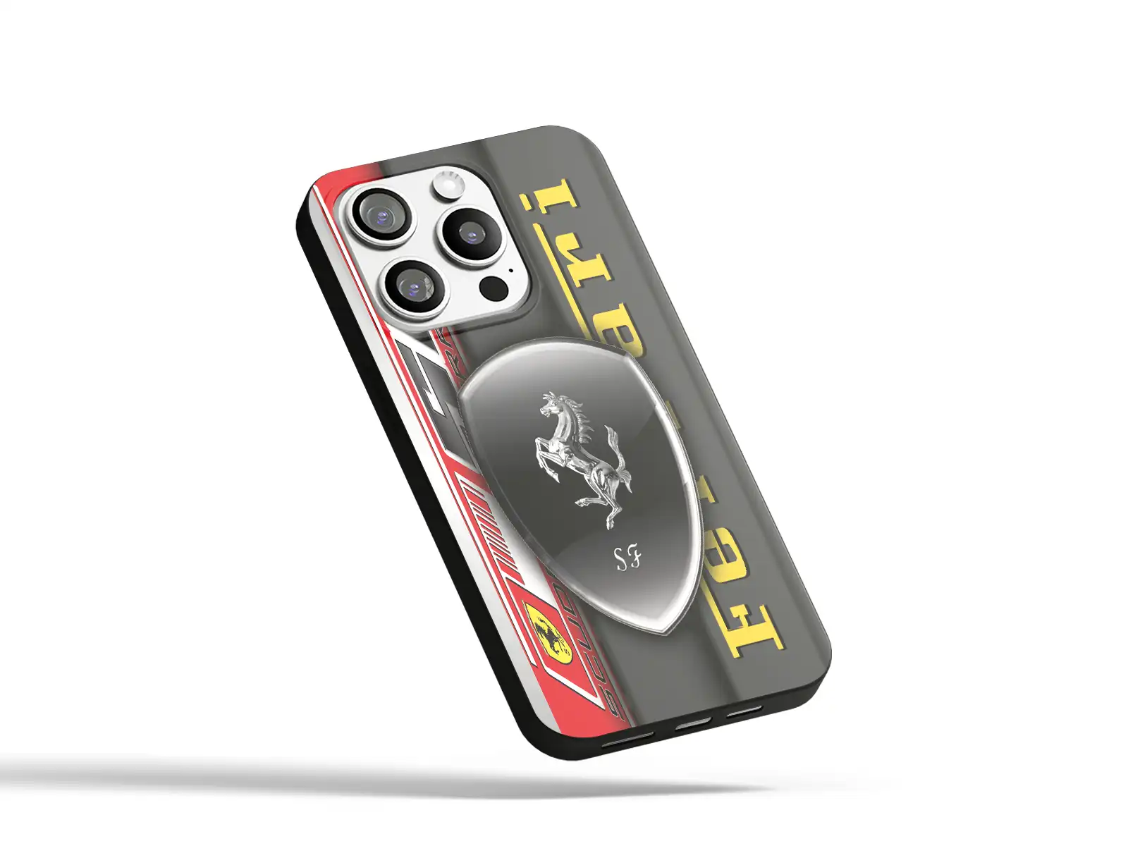 Ferrari Coque Silicone Smartphone Toucher Luxe Premium